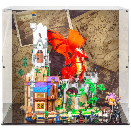 Custom lego display case best sale